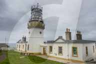 The Sumburgh head lighthouse, Shetland islands, United Kingdom