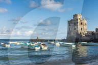 The italian lighthouse in Mogadishu, Somalia