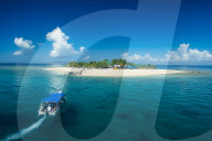 Beautiful South Sea island, Mamanuca islands, Fiji