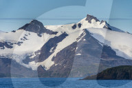 Beautiful glacial scenery of Salisbury Plain, South Georgia, Antarctica, Polar Regions