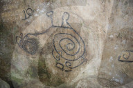 La Piedra Pintada petroglyphs, El Valle de Anton, Panama