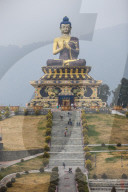 The Buddha Park of Ravangla also known as Tathagata Tsal, has 130-foot high statue of the Buddha and is situated near Rabong.
