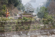 Kirateshwar Mahadev Temple at Legship, West Sikkim, India is also locally known as Shiv Mandir.
