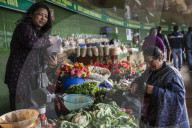 Sikkim Organic Market. Gagtok, Sikkim, India.