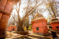 Pashupati Temple tombs