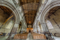 Interior of St David's cathedral, Pembrokeshire