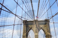 Brooklyn Bridge, New York City, United States of America, North America