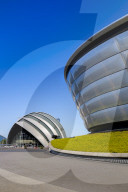 The Armadillo and the SSE Hydro, Glasgow, Scotland, United Kingdom, Europe