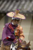 Mounted archer during the Jidai festival