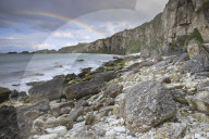 Carrick-a-rede, County Antrim, Ulster, Northern Ireland, United Kingdom, Europe
