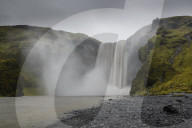 Skogafoss waterfall, Iceland