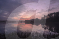 Sunrise, Intracoastal waterway, Calabash, North Carolina, United States of America, North America