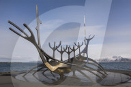 Sun Voyager Sculpture, Reykjavik, Iceland