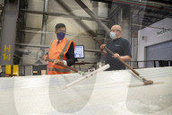 Rishi Sunak UK Chancellor of the Exchequer visits wind turbine manufacturer Siemens Gamesa in Hull