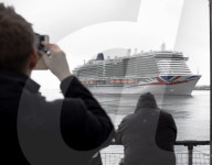 NEWS - Neues Kreuzfahrtschiff Iona von P&O läuft zum ersten Mal in Southampton ein