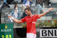 SPORT - Tennis: Rafael Nadal siegt gegen Novak Djokovic in Rom