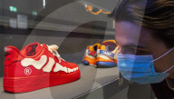 Sneakers Unboxed: Studio to Street Exhibition at the Design Museum, Kensington, London.