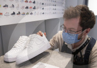 Sneakers Unboxed: Studio to Street Exhibition at the Design Museum, Kensington, London.