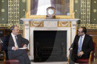 Foreign Secretary Dominic Raab meets Alexander Schallenberg