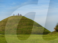 Poland, Lesser Poland Voivodeship, Cracow, Podgorze District, Krakus Mound