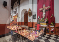 Cathedral Basilica of St. Lawrence, interior, Santa Cruz de la Sierra, Bolivia