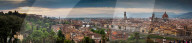 Florence panorama from Piazzale Michelangelo with Ponte Vecchio and Duomo