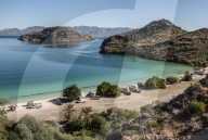Bay near Loreto, into Sea of Cortez, Baja California, Mexico