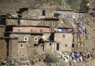 Traditional village in High Atlas Mountains, Morocco