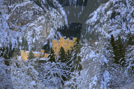 Hohenschwangau Castle near Schwangau, AllgÃ¤u, Bavaria, Germany