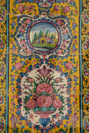 Late 19th century tiling at Nasir-al Molk Mosque, Shiraz, Iran
