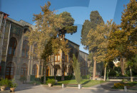 Gardens of Golestan Palace, Tehran, Iran