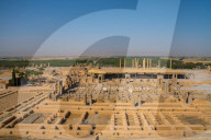 Overview of Persepolis from Tomb of Artaxerxes III, Iran