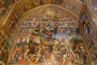 Mural, Vank (Armenian) Cathedral, Isfahan, Iran
