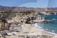 Cabo Pulmo, unesco world heritage beach and whale watch tower