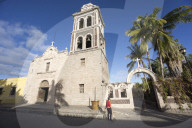 San Loreto, church la Signora de Loreto 1697. The first Jesuit mission in Baja California.