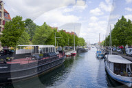 Christianshavn canal, Copenhagen, Denmark