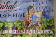 Advertising tiles,Porto, Portugal