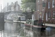 Gas Street Basin, Birmingham Canal Navigations, (BCN) Birmingham, West Midlands, UK.