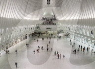 Calatrava's World Trade Center Oculus Shopping Mall, New York, USA