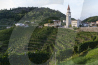 Rolle, Valdobbiadene, Veneto, Italy, Europe