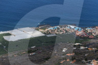 Banana plantations, El Remo, La Palma Island, Canary Islands, Spain.
