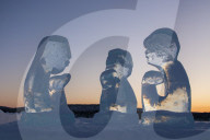 Ice Hotel, Jukkasjarvi, Sweden.