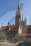 St Saviours Cathedral, and precinct, Bruges, Brlgium