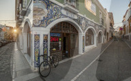 Tiled Pharmacy in Zafra, Badajoz, Extremadura, Spain, Europe