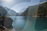Long Lake, Jiuzhaigou Nine Village Valley, Sichuan province, China, Asia