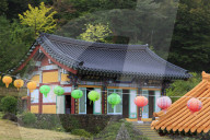 Gwaneumsa Temple, Jeju Island, South Korea, Asia