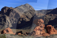 Beehives area, Valley of Fire State Park, Overton, Nevada, USA