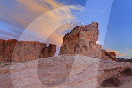 White Dome Road, Valley of Fire State Park, Overton, Nevada, USA