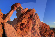 Elephant Rock, Valley of Fire State Park, Overton, Nevada, USA