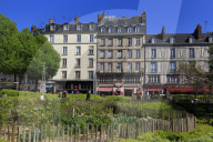 Place du Vieux Marche, Old Town,Rouen, Normandy, France, Europe